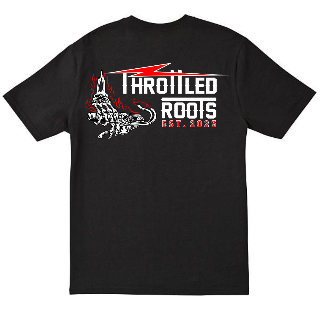 Bones Throttle Hand Tee